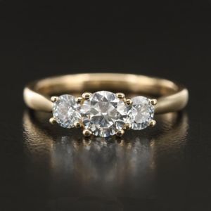 14K Gold and Diamond Ring
